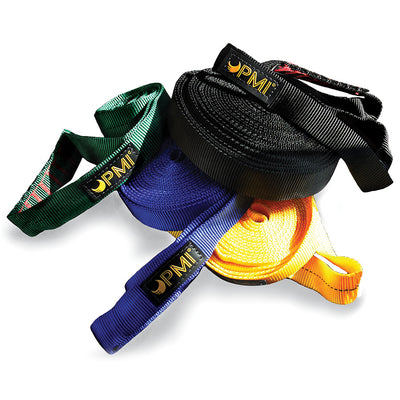 PMI Sewn Webbing Loops– PMI’s Sewn Webbing Loops are available in five lengths and are pre-sewn for convenience. Made of 1” tubular webbing, great for use in rigging situations. – Now available at MTN Shop US.