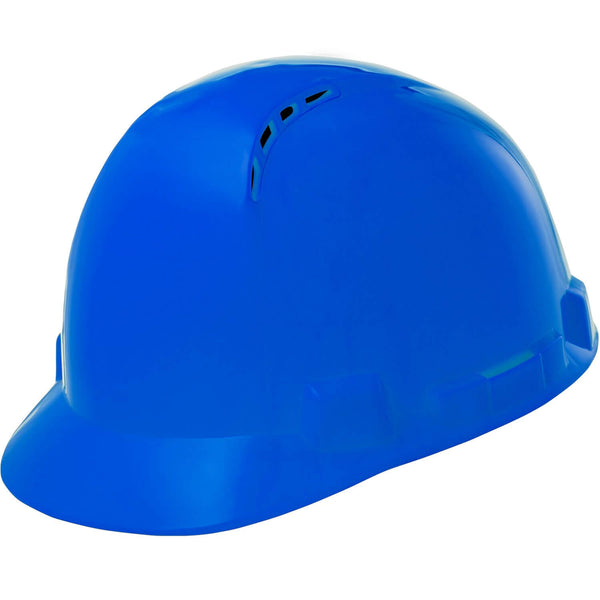 Lift Safety Hard Hat- Short Brim & Vented (Briggs); Blue