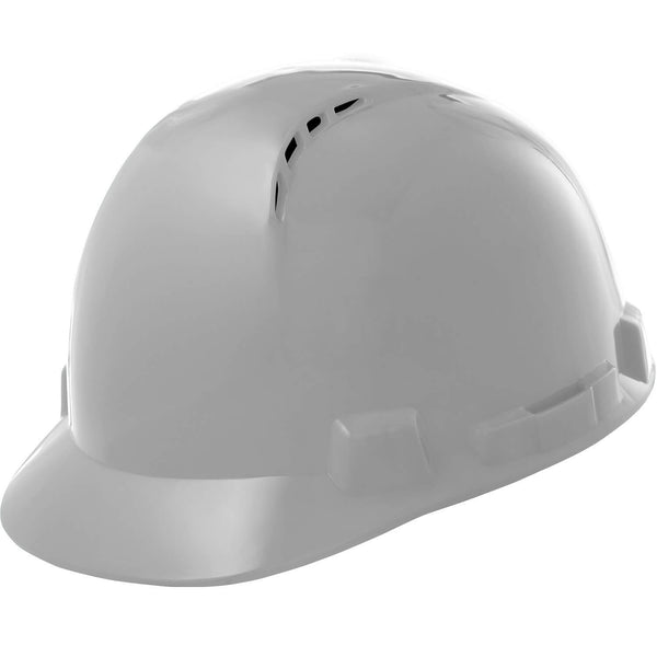 Lift Safety Hard Hat- Short Brim & Vented (Briggs); Grey