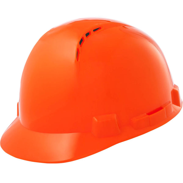 Lift Safety Hard Hat- Short Brim & Vented (Briggs); Orange