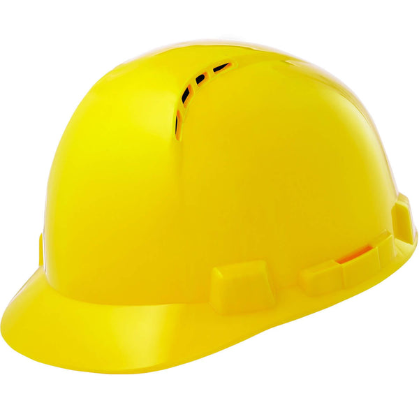 Lift Safety Hard Hat- Short Brim & Vented (Briggs); Yellow