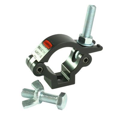 Doughty Slim & Lightweight Hook Clamp(Black) fits ⌀1.9-2'' bar. Supplied by MTN Shop - imagen 4