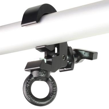 Eye Clamp: Slimline Quick Trigger Hanging Clamp Black - imagen 4