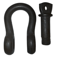 Green Pin Theatre Shackle SC large size with long screw collar pin - imagen 20