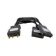 Lex 60 Amp Male Bates to Two 60 Amp Female Bates On 2' Tails