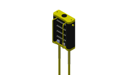 Motion Labs 32 channel yellow hand held chain hoist remote control, large frame with four 5 ft tails - imagen 3