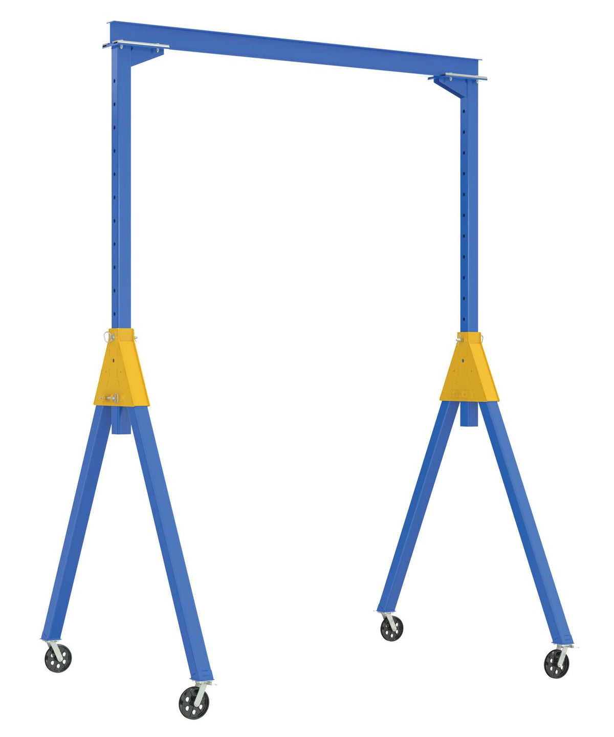 Vestil Manufacturing Corp Adjustable Steel Gantry Cranes with V-Groove Casters - Knockdown– – Now available at MTN Shop US. - imagen 2