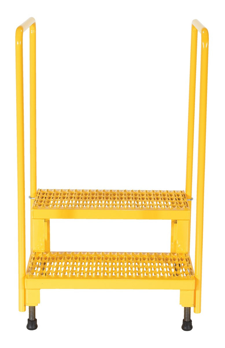 Vestil Manufacturing Corp Adjustable Step Stands with Handrail– – Now available at MTN Shop US. - imagen 3