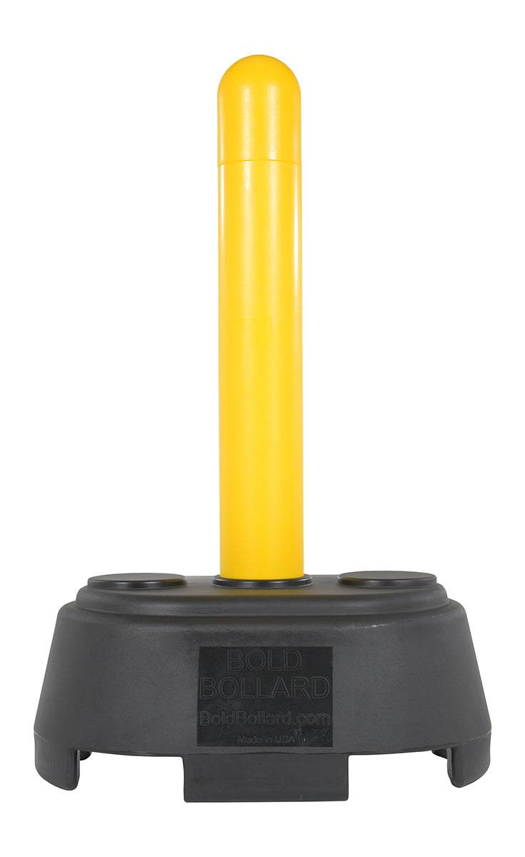 Bolardo de plástico con base portátil de Vestil Manufacturing Corp– – Ahora disponible en MTN Shop US. - imagen 3
