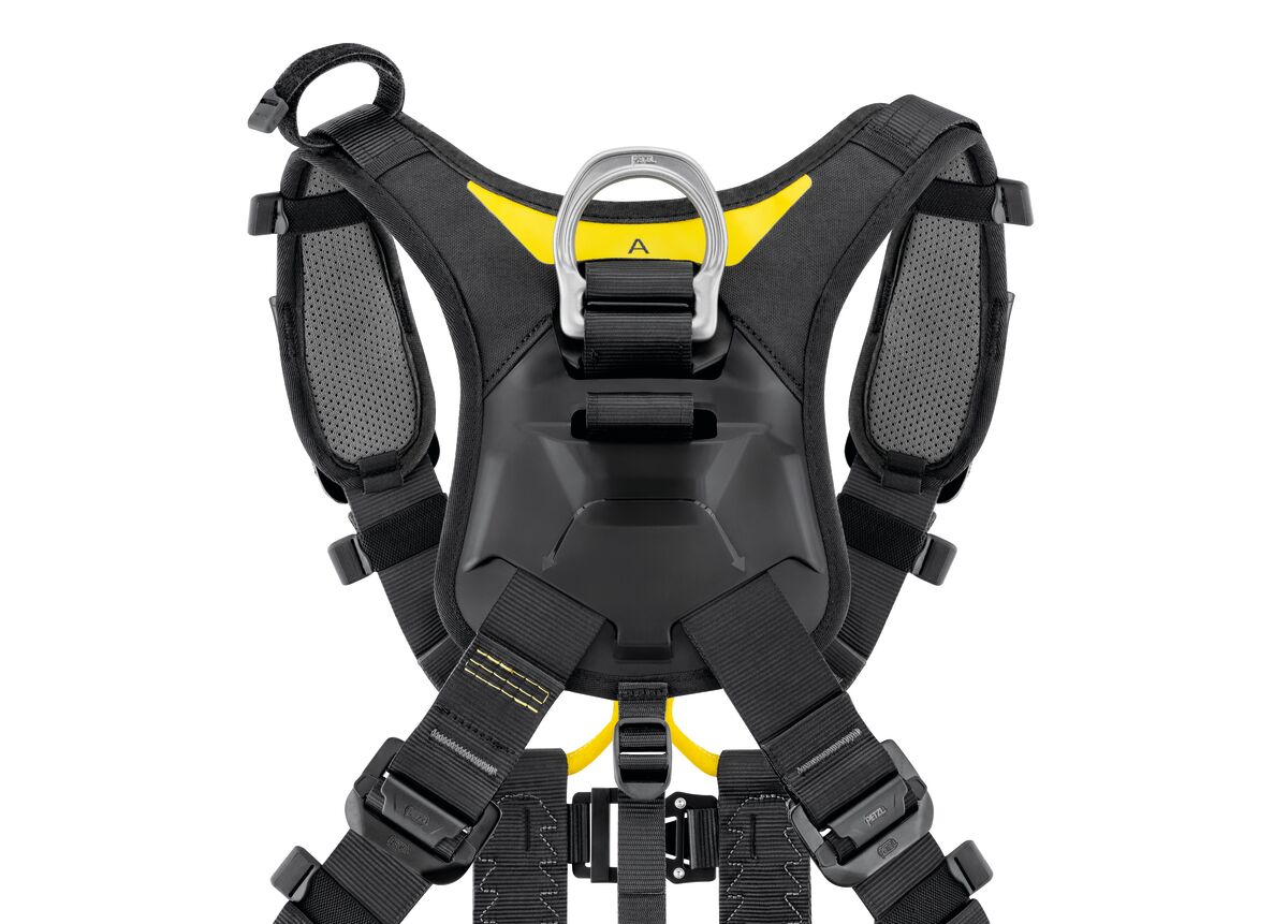 Vista de la estructura del arnés Petzl VOLT para espalda y hombros - imagen 6