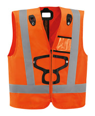 Petzl Hi-Viz Vest for NEWTON Harnesses – The NEWTON EASYFIT HI-VIZ fall arrest harness has a fluorescent-colored vest with reflective strips, making the worker highly visible. Easily donned due to EasyFit design. Available in 2 sizes. Shop now. – Now available at MTN Shop US. - imagen 3