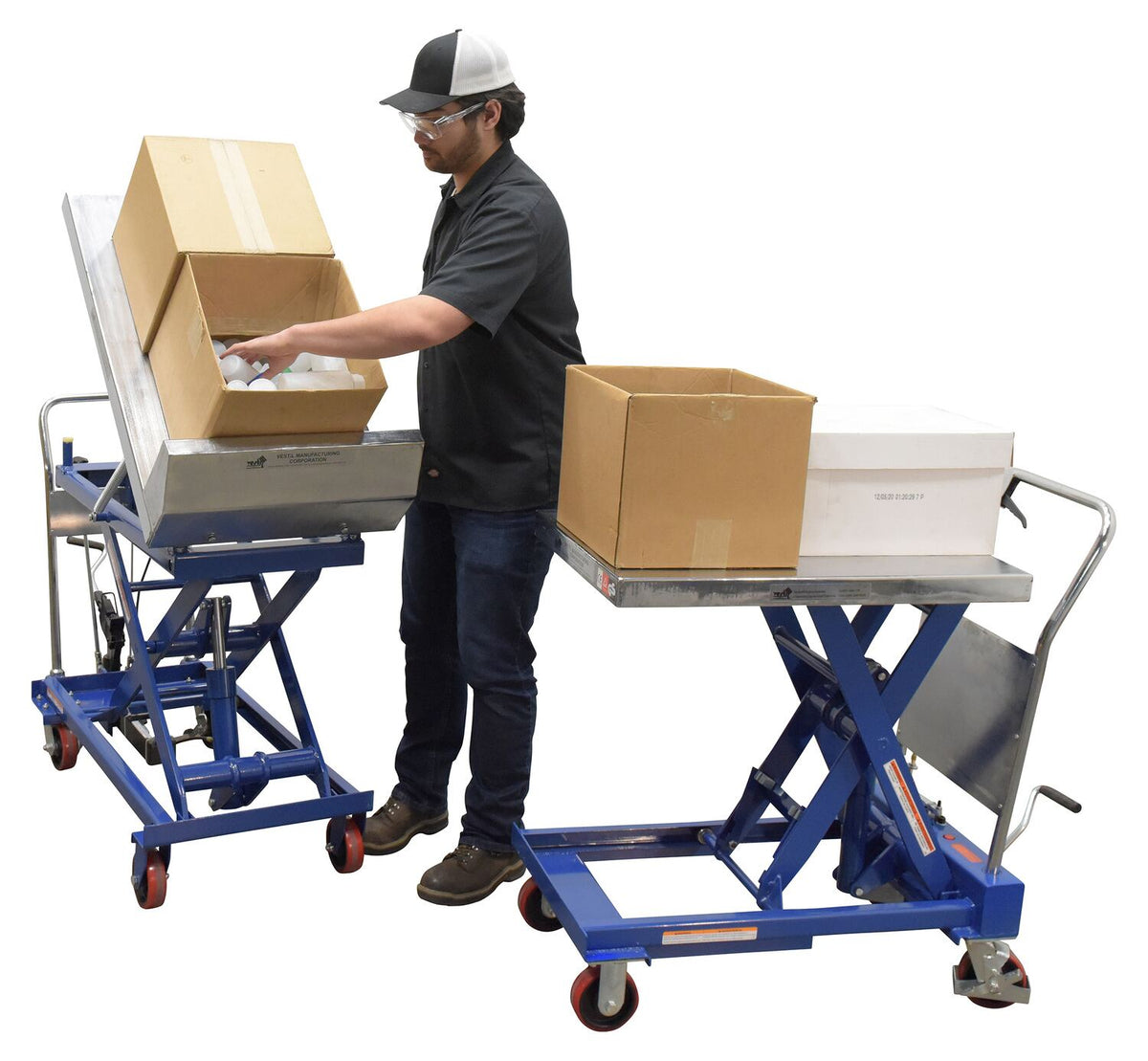 Vestil Manufacturing Corp Lift & Tilt Carts with Sequence Select– – Now available at MTN Shop US. - imagen 2