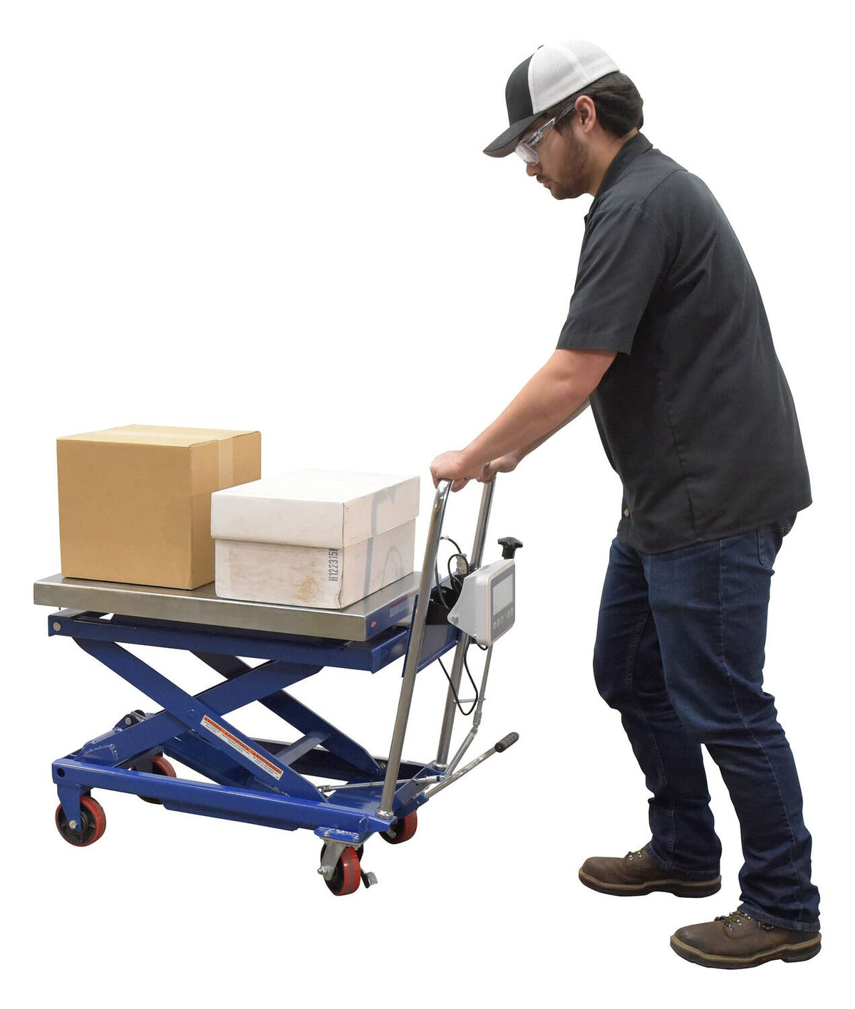 Vestil Manufacturing Corp Scissor Carts with Built-In Scale– – Now available at MTN Shop US. - imagen 5