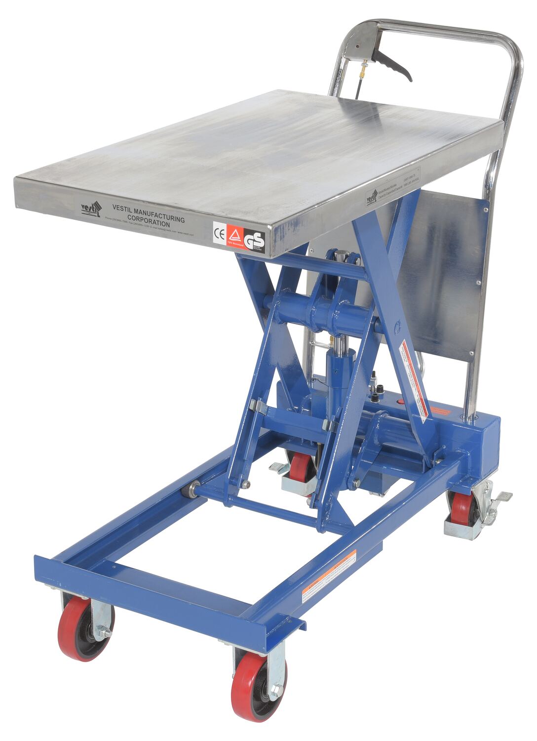 Vestil Manufacturing Corp Hydraulic Elevating Carts– – Now available at MTN Shop US. - imagen 2