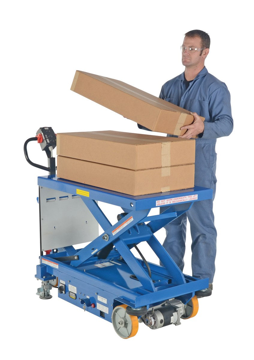 Vestil Manufacturing Corp Powered Drive and Powered Lift Hydraulic Scissor Carts– – Now available at MTN Shop US. - imagen 2