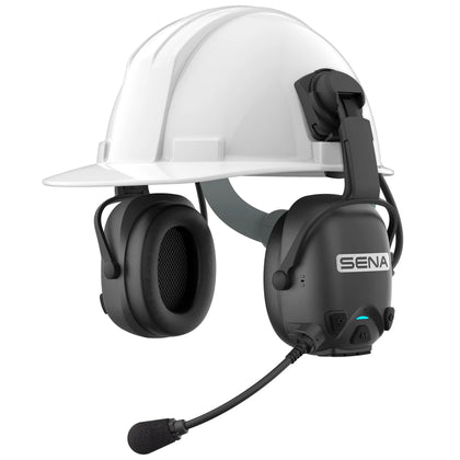 Orejera con soporte para casco Sena CAST con intercomunicador de malla: vista frontal