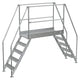 Vestil Manufacturing Corp Aluminum Cross-Over Ladders