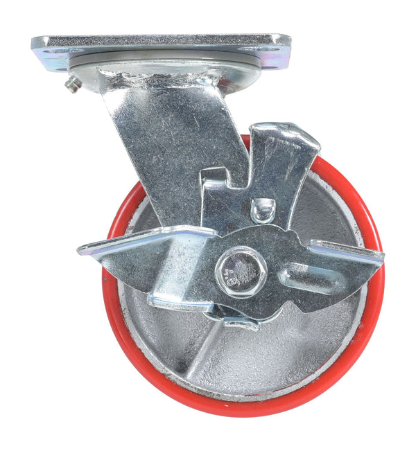 Vestil Manufacturing Corp Polyurethane Casters (Red Tread)– – Now available at MTN Shop US.