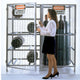 Vestil Manufacturing Corp Gabinetes de almacenamiento con cilindros galvanizados