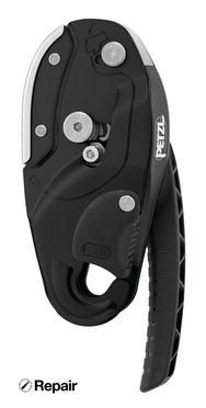 Descenso reparable Petzl RIG en color negro - imagen 3