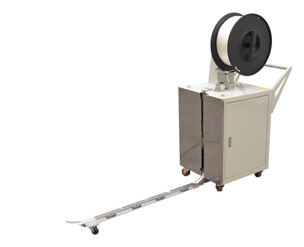 Vestil Manufacturing Corp Semi-Automatic Pallet Probe Strapping Machine– – Now available at MTN Shop US.