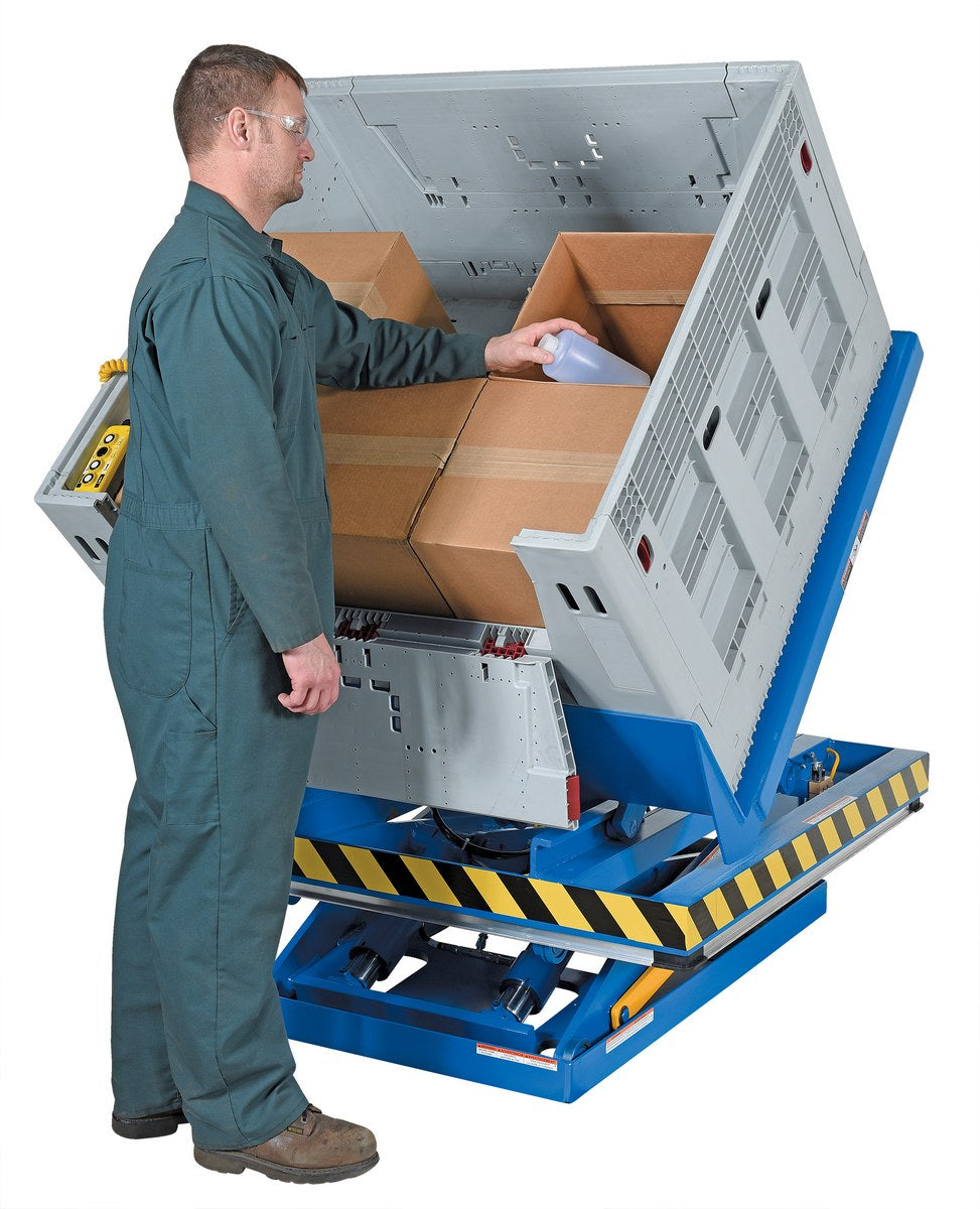 Mesas de tijera elevadoras e inclinables de Vestil Manufacturing Corp– – Ahora disponibles en MTN Shop US. - imagen 5