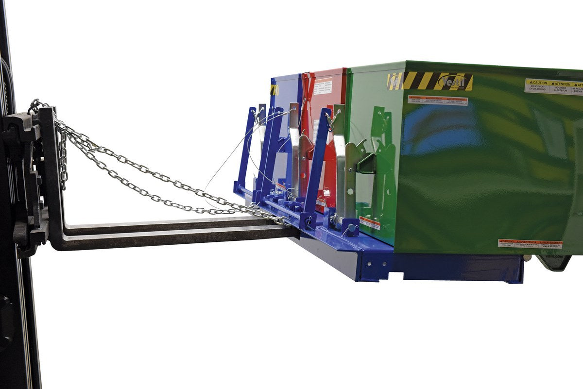 Vestil Manufacturing Corp Triple-Bin Recycling Hopper– – Now available at MTN Shop US. - imagen 3