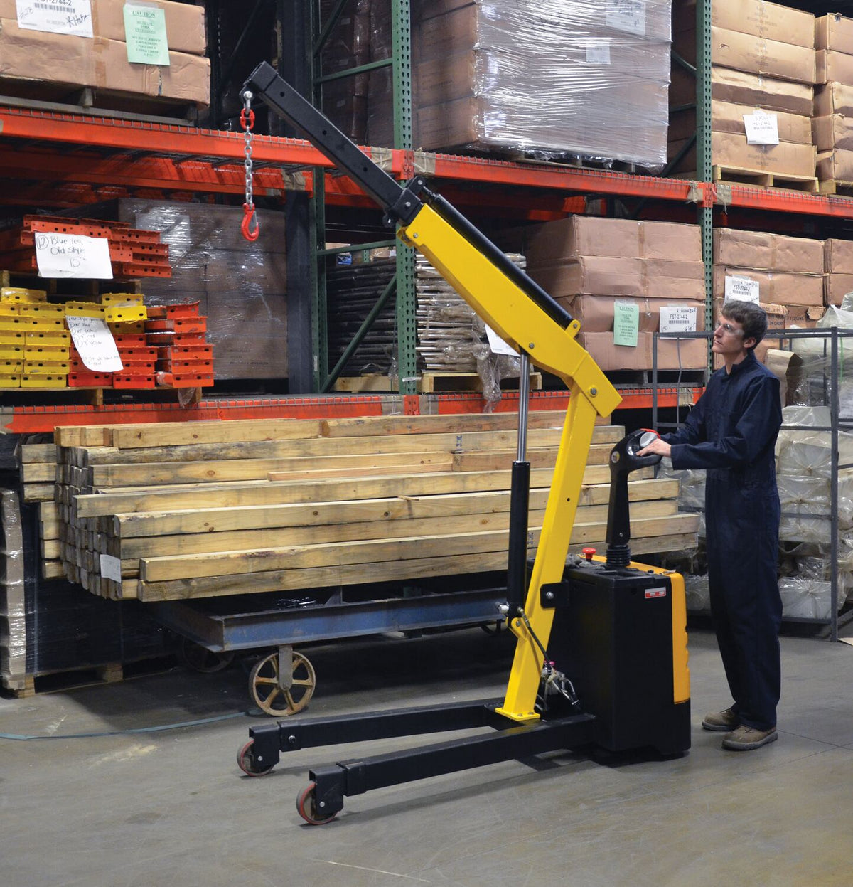 Vestil Manufacturing Corp Electric Powered Floor Cranes– – Now available at MTN Shop US. - imagen 3