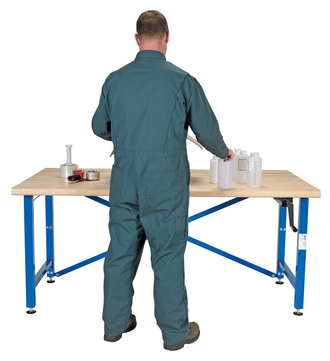 Vestil Manufacturing Corp Manual Adjustable Ergonomic Work Benches– – Now available at MTN Shop US. - imagen 2