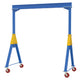 Vestil Manufacturing Corp Fixed Height Steel Gantry Cranes with V-Groove Casters - Knockdown