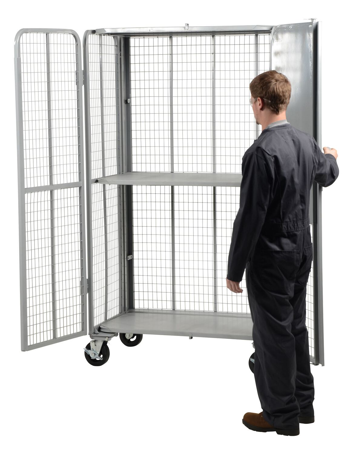 Vestil Manufacturing Corp Folding Security Truck– – Now available at MTN Shop US. - imagen 4