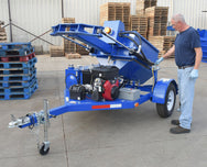 Vestil Manufacturing Corp Mobile Gasoline Powered Drum Crusher– – Now available at MTN Shop US. - imagen 2
