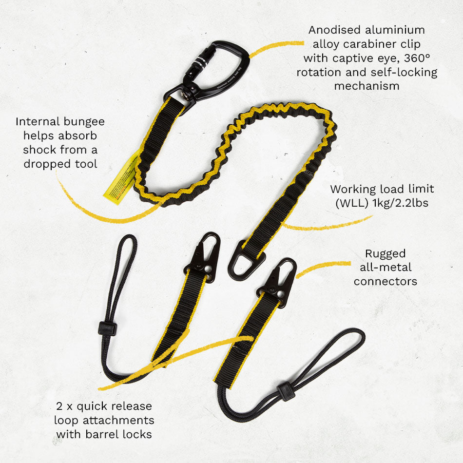 Dirty Rigger Interchangeable Tool Lanyard V2.0 - imagen 4