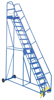 Vestil Manufacturing Corp Rolling Warehouse Ladders (12-16 Step)– – Now available at MTN Shop US. - imagen 2
