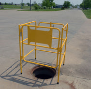 Barandillas de protección para bocas de acceso de Vestil Manufacturing Corp– – Ahora disponibles en MTN Shop US. - imagen 6