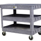 Vestil Manufacturing Corp Plastic Utility Service Carts