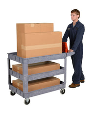 Vestil Manufacturing Corp Plastic Utility Service Carts– – Now available at MTN Shop US. - imagen 6