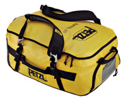 Black and yellow Petzl Duffel 65L backpack. - imagen 6