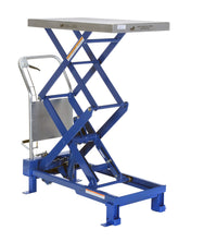 Bomba de pie y mesas elevadoras de tijera motorizadas de Vestil Manufacturing Corp– – Ahora disponibles en MTN Shop US.