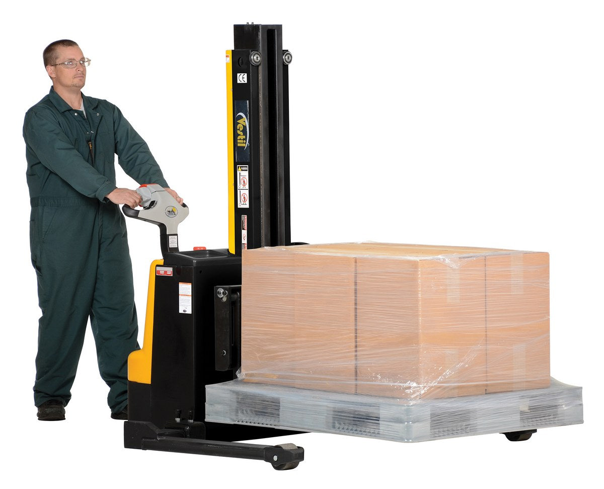 Vestil Manufacturing Corp Narrow Mast Stackers with Powered Drive and Powered Lift– – Now available at MTN Shop US. - imagen 6
