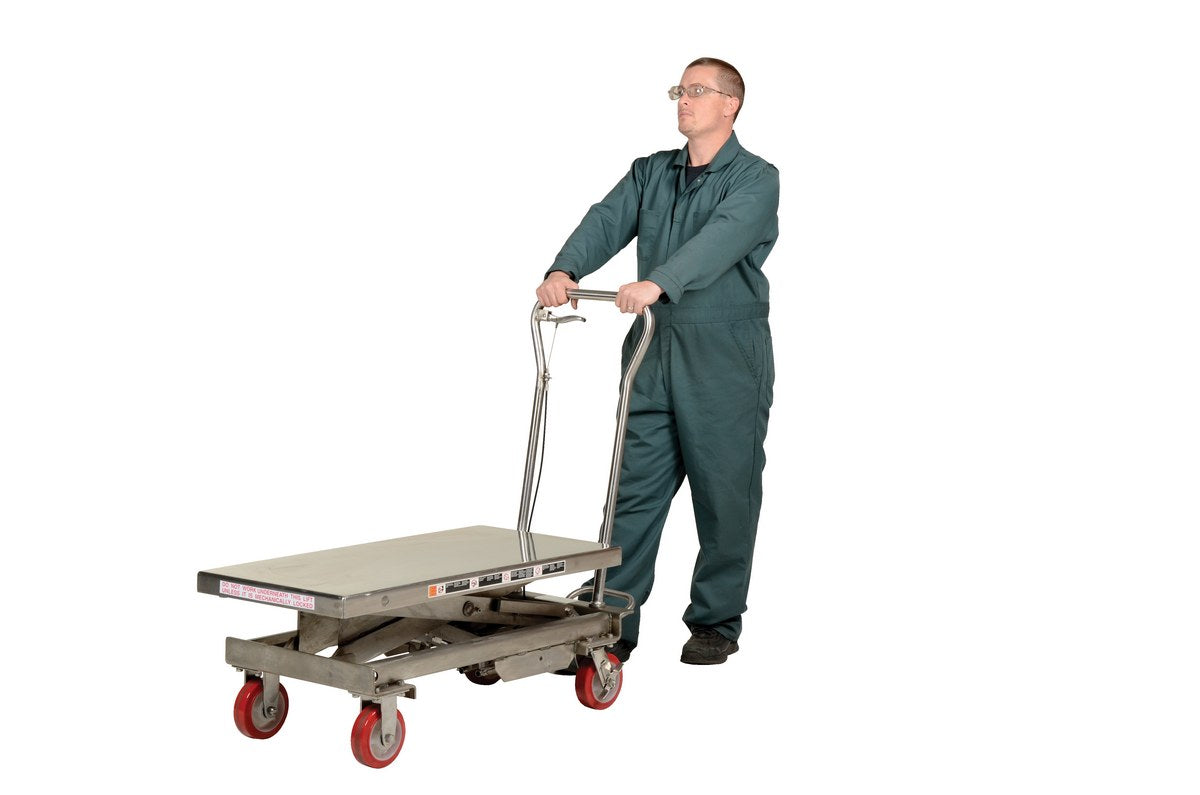 Vestil Manufacturing Corp Stainless Steel Scissor Carts– – Now available at MTN Shop US. - imagen 2