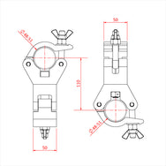 Doughty Swivel Coupler with Stainless Eye Bolt - imagen 3