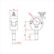 Doughty Little Tom Clamp - imagen 3