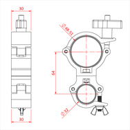 Doughty Super Lightweight to Atom Swivel Combo - imagen 10