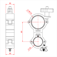 Doughty Super Lightweight to Atom Swivel Combo - imagen 11