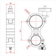 Doughty Super Lightweight to Atom Swivel Combo - imagen 12