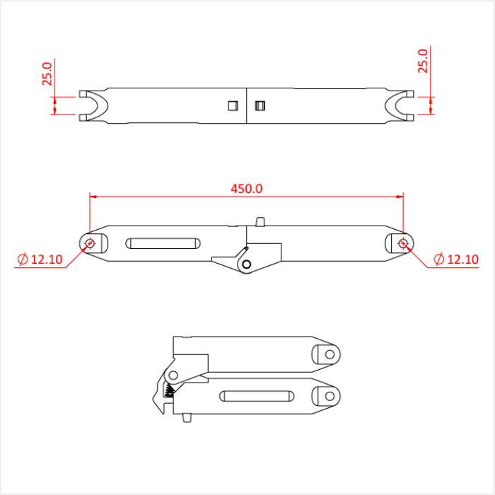 Doughty Locking Elbow Assembly - imagen 3