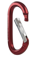 CMC Mosquetón Oval de Aluminio, mosquetón de bloqueo ovalado de aluminio para aparejos, vista de producto 8 - imagen 8