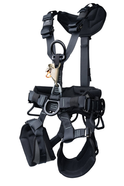 Arnés de acceso CMC ATOM, arnés de asiento para acceso por cuerda con cinturón acolchado