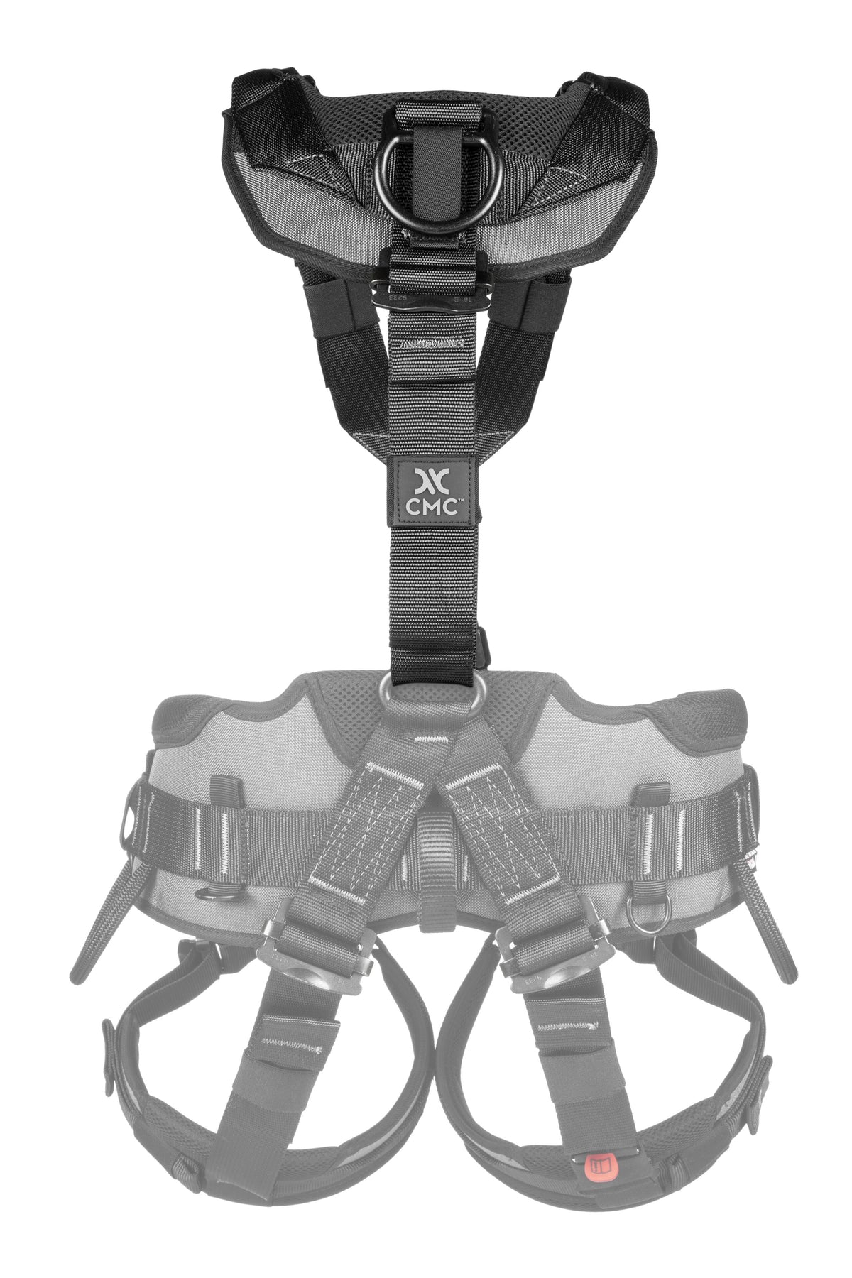 Arnés de pecho CMC ATOM, arnés de pecho que convierte un arnés de asiento en un arnés de cuerpo completo, vista trasera - imagen 5